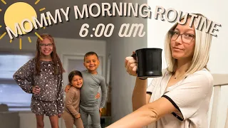 MOMMY MORNING ROUTINE! MOM OF THREE MORNING ROUTINE! SOLO MOM MORNING ROUTINE! FALL MORNING ROUTINE!