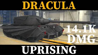 WOT Blitz - Dracula  - 14.1k dmg - 11 frags - Uprising Mode - Normandy