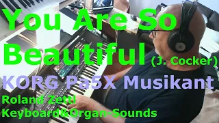 You Are So Beautiful: Joe Cocker (Cover mit KORG Pa5X Musikant)