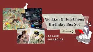 ❧ TGCF Unboxing : Xie Lian & Hua Cheng Birthday Box Set + BJ Alex Polaroids