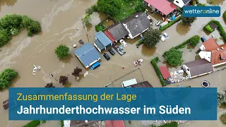 Jahrhunderthochwasser im Süden Deutschlands – Zusammenfassung