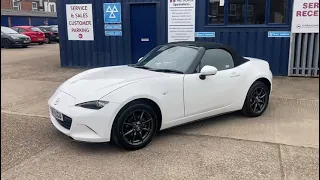 MAZDA MX-5 1.5 SPORT NAV 2d 130 BHP 2017(67) 29,435 Miles.