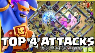 TOP 4 ATTACKS SUPER BOWLER SMASH - BEST TH15 WAR ATTACK STRATEGY (Clash of Clans)