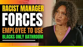 Nasty Manager Forces Employee To use Blacks Only Bathroom. Then This Happens