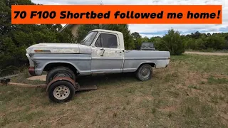 What followed me home: 1970 F100 Shortbed!