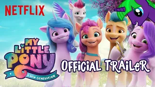 (vtr reaction) My Little Pony: A New Generation | Official Trailer