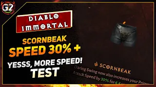 More Attack For Demon Hunter | Scornbeak - PANTS H8 Only |  TEST | Diablo Immortal