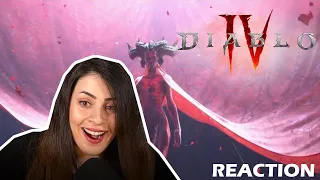 Diablo IV Announce Cinematic Trailer REACTION!