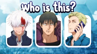 Can you guess the Jujutsu Kaisen Characters? [60 Characters]