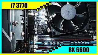 i7 3770 + RX 6600 Gaming PC in 2022 | Tested in 7 Games