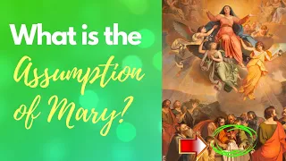 What is the ASSUMPTION of the Blessed Virgin Mary? #Shorts