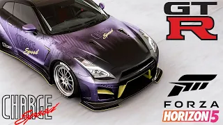 Usedlook Nissan GTR R35 Nismo CHARGE Speed Widebody Livery - Forza Horizon 5 Design | Speedart