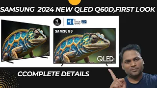 Samsung 2024  New launch QLED Q60D first Look 😃