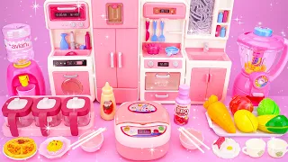 5 Minutes Satisfying with Unboxing Cute Pink Kitchen Toys, Home Playset Collection ASMR