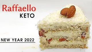 It's even better than the real Rafaello! Coconut KETO cake Raffaello sugar free