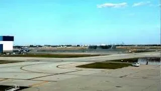 Air Force One and SAM 44 departing ORD with ATC audio 06/17/2012