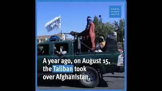 Afghanistan: One Year Since Taliban Takeover #shorts