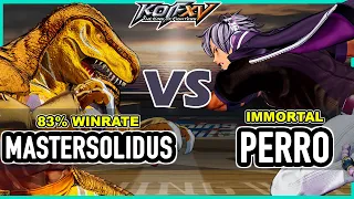 KOF XV 🔥 Mastersolidus (Dinosaur/O.Yashiro/Shermie) vs Perro (Shun'ei/Shingo/Sylvie)