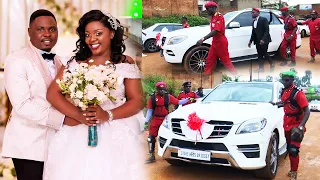 Full Function: Hon. Zaake's wedding convoy with expensive cars and bouncers