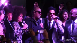 Stevie Wonder Leads Celebration of Prince's Life