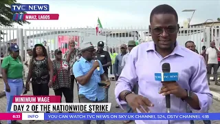 TVC's Ayomide Ajeigbe Gives Updates On The Nationwide Strike