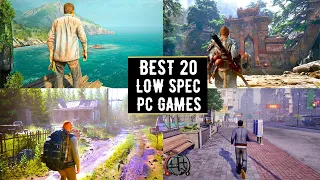 20 Best Low Spec Pc Games 2023 ( 1GB RAM / 2GB RAM / 512MB VRAM / Intel HD Graphics ) Low End Games