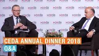 Q&A | CEDA Annual Dinner 2018