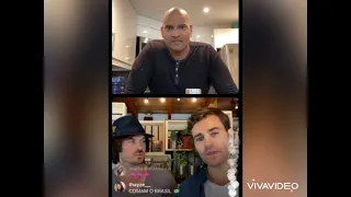 010921 IAN SOMERHALDER AND PAUL WESLEY's BROTHERS BOURBON IG LIVE