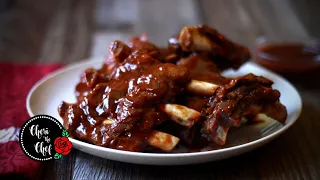 Pressure Cooker BBQ Ribs  🍖  Easy 4 Ingredient Root Beer Recipe!