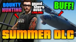 GTA Online SUMMER DLC NEW DETAILS! Bounty Hunting, BOMBUSHKA BUFF, Payout Increases, and More!