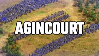 Battle of AGINCOURT | Age of Empires 2