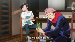 jujutsu kaisen ep 11 clip yuji and junpei begin a bromance