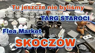 SKOCZÓW. TARG STAROCI 4.05.2024. JESTEŚMY TU PIERWSZY RAZ. ANTYKI,PORCELANA. ZAPRASZAMY NA RELACJĘ