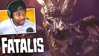 MHW Iceborne ∙ Fatalis Solo First Attempt... The Black Dragon [New Monster Reaction]