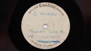 Hendrix 12" EMIDISC ACETATE UK Side 1