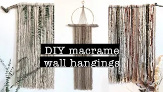 DIY Macrame Wall Hangings (beautiful & easy) | XO, MaCenna