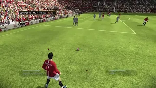 Fifa 09: Manchester United - Liverpool (Xbox 360 Gameplay)
