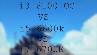 i3 6100 OC vs i5 6600k vs i7 6700k - Skylake Comparison - Titan X - Gameplay Benchmark