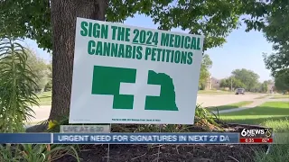 Organizers make final push to get medical marijuana on Nebraska 2024 ballot