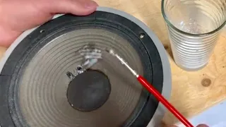 Repairing a Speaker Cone