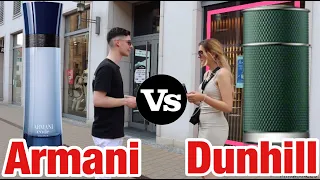 Armani Code Colonia vs Dunhill Icon racing | fragrance test
