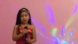 "Moana Song"-By Krystal 5 years old ( How Far I'll Go)