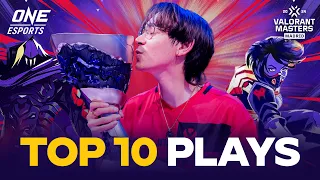 TOP 10 OVERALL BEST PLAYS | VCT MASTERS MADRID