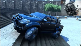 Toyota Hilux arctic AT38 Offroad Forza Horizon 5 Thrustmaster t300