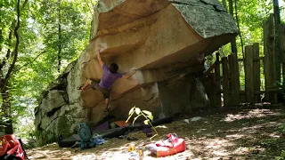 Tennessee Thong V7 Stonefort Bouldering