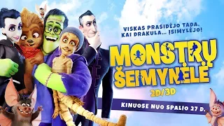 MONSTRŲ ŠEIMYNĖLĖ / Happy Family - lietuviškai dubliuotas anonsas