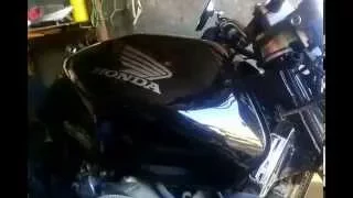 Замена масла в вилке мотоцикла Honda cb600 hornet