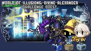 DFFOO GL - WOI Divine Alexander Challenge Quest