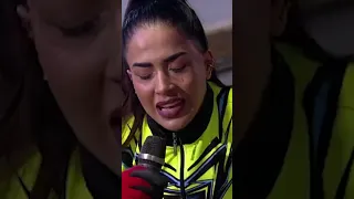 EEG 12 YEARS OLD Onelia Molina burst into tears in extreme #shorts challenge