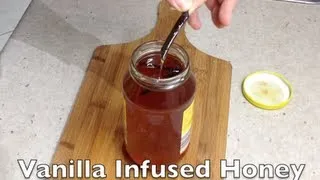 Vanilla Infused Honey Easy Video recipe cheekyricho